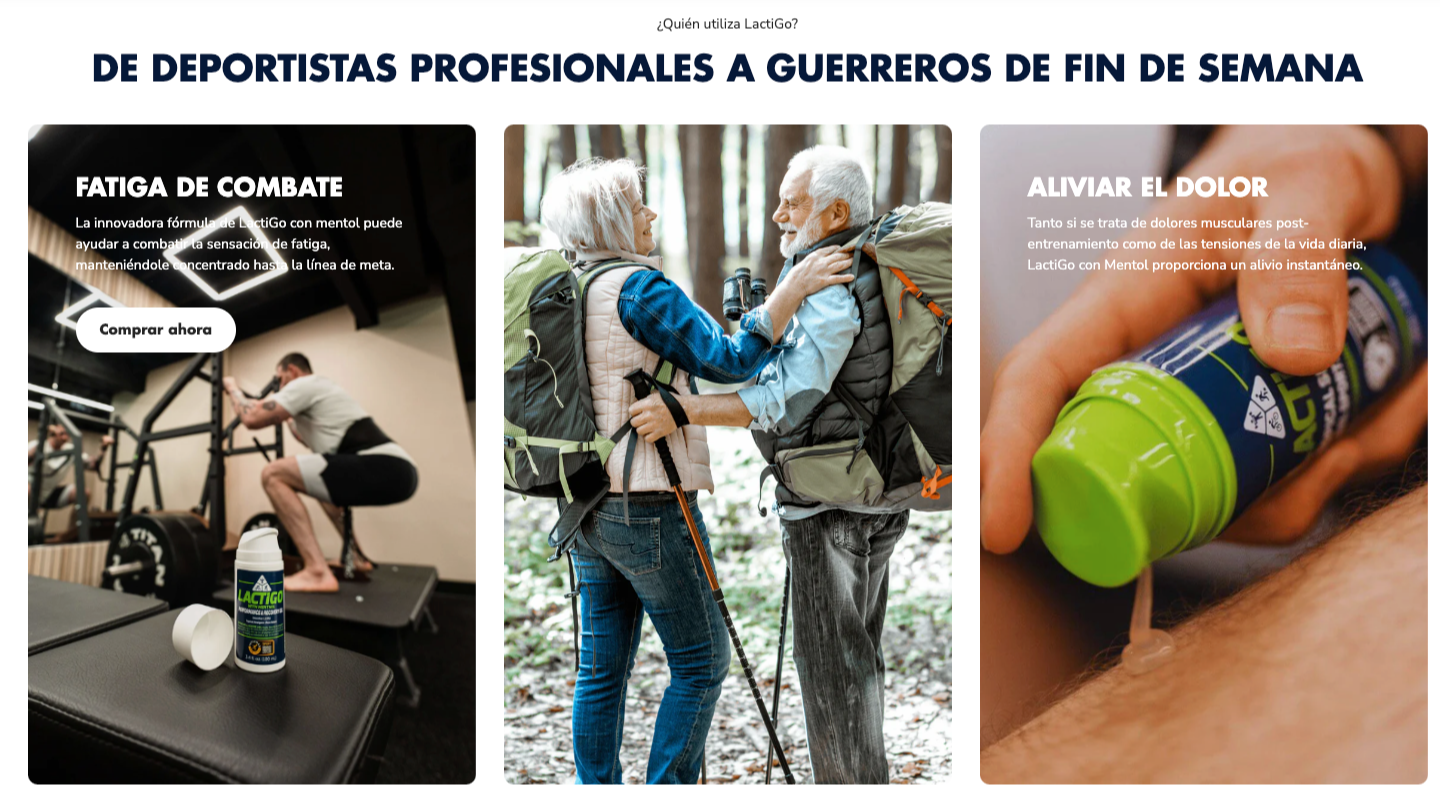 Deportistas de alto rendimiento que usan LactiGo