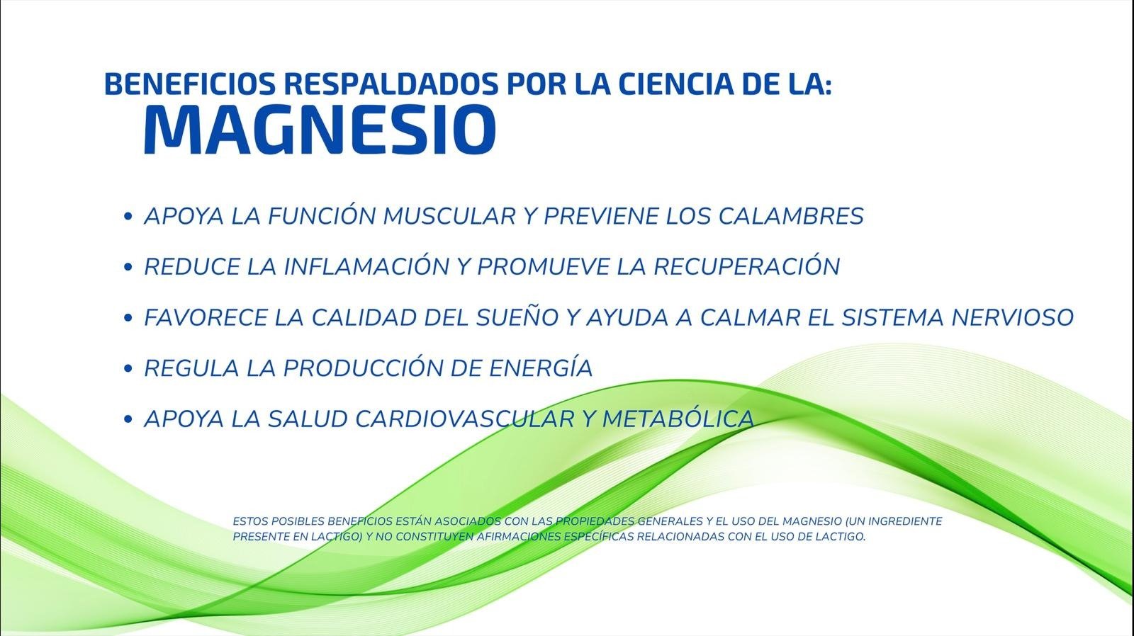 Fórmula de LactiGo con Magnesio